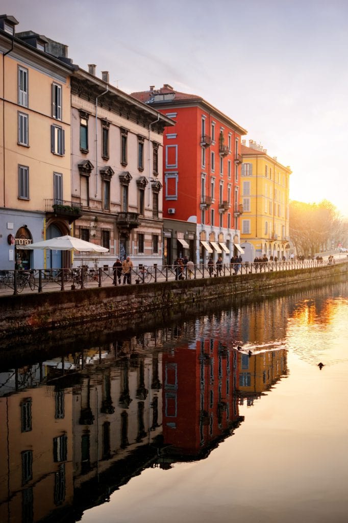 colorful buildings