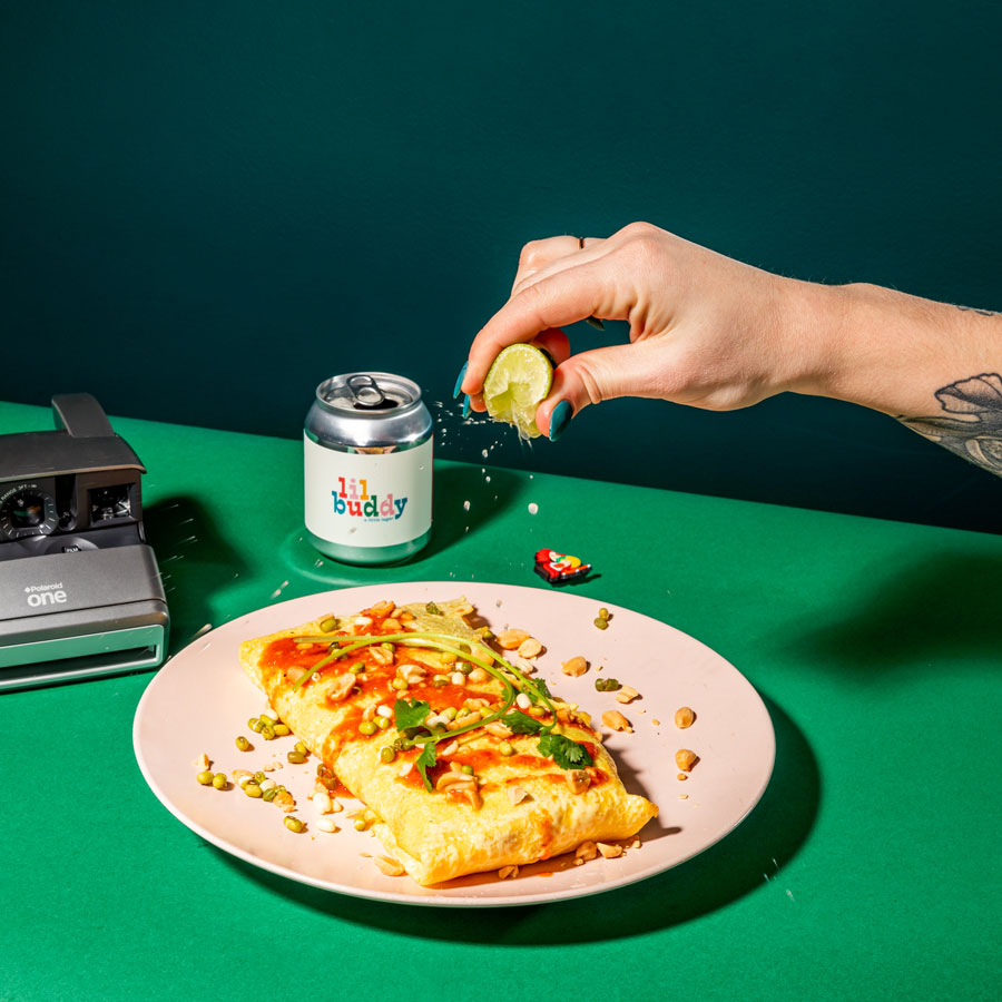 Omelette Product Photography