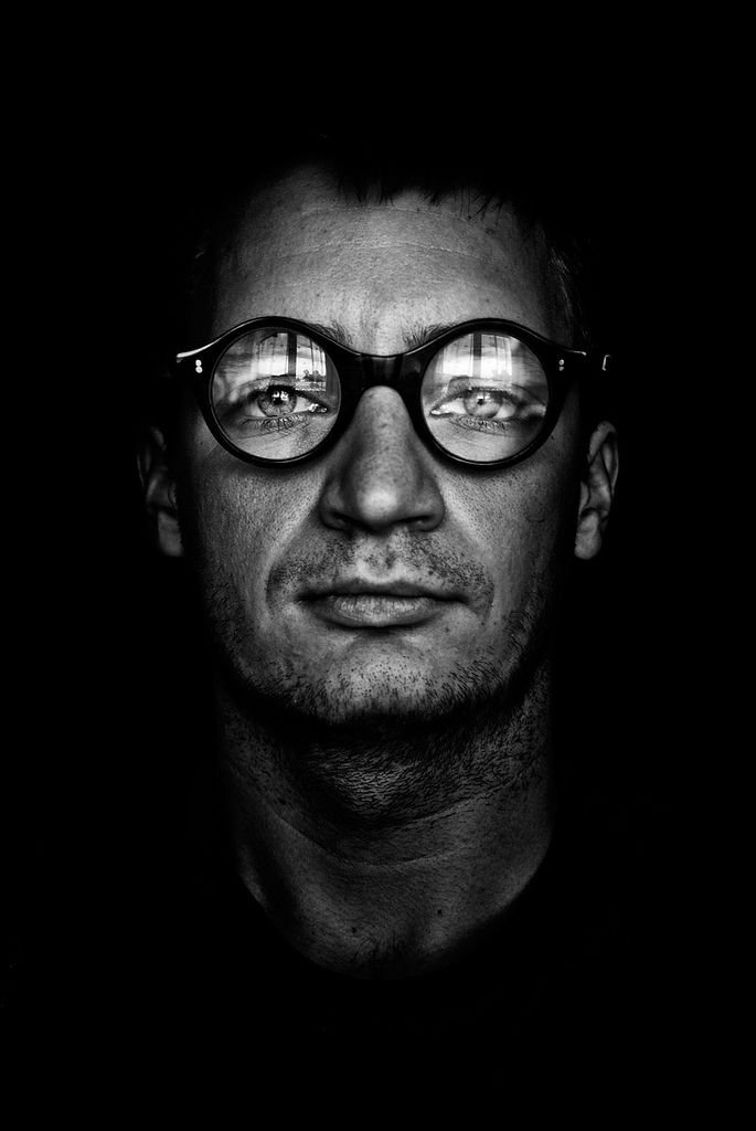 glasses portrait