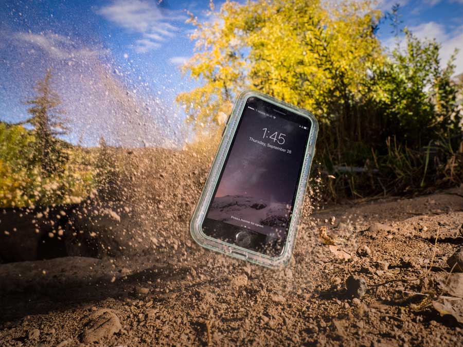 Lifeproof phone case Product Photography